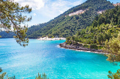 Thassos Adası ve Plajlar Turu 4 Gece Ada Konaklamalı